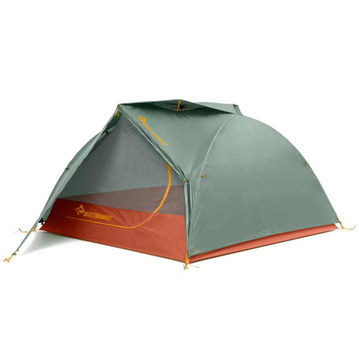Палатка Sear to Summit Ikos TR3 Ultralight, 3-местна, Зелен/Оранжев