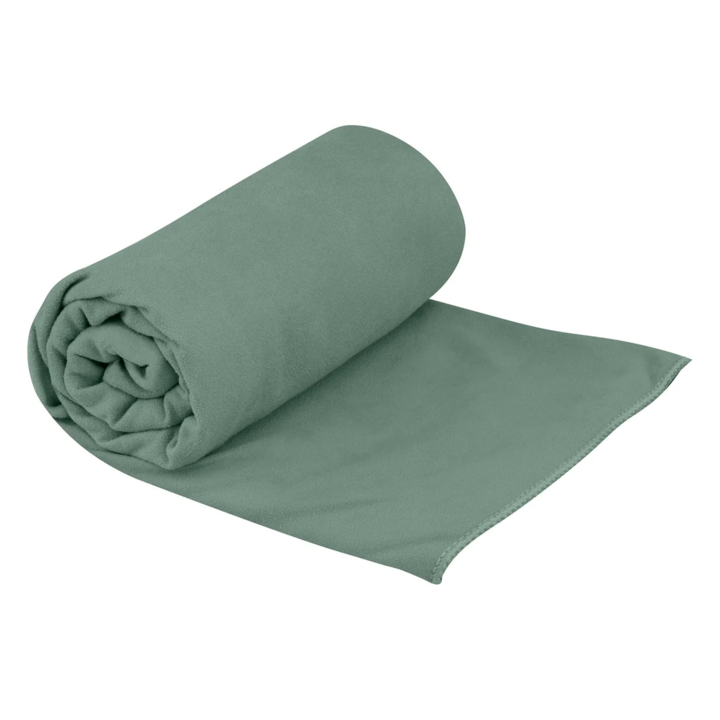 Микрофибърна кърпа Sea to Summit Drylite Large, 120x60 см, Sage