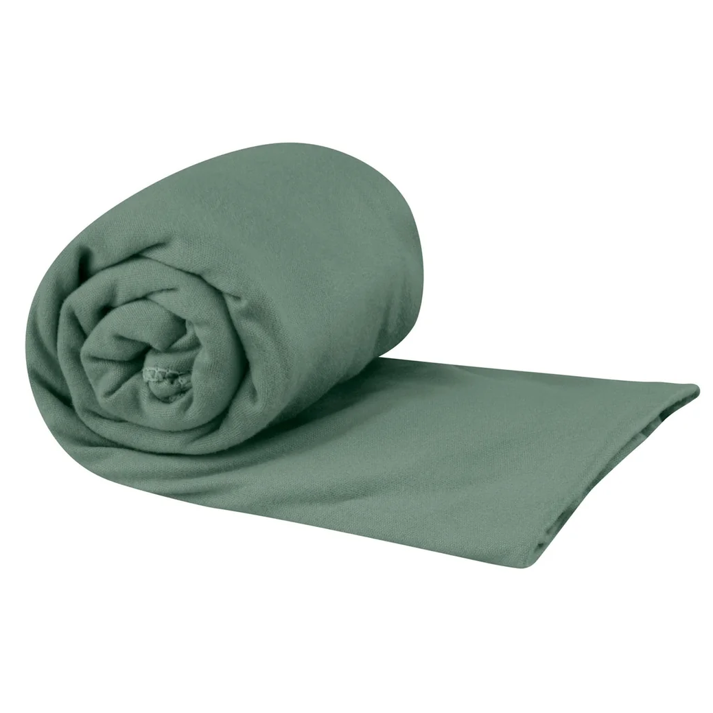 Prosop poliester Sea to Summit Dry+ Pocket Medium, 100x50 cm, Sage