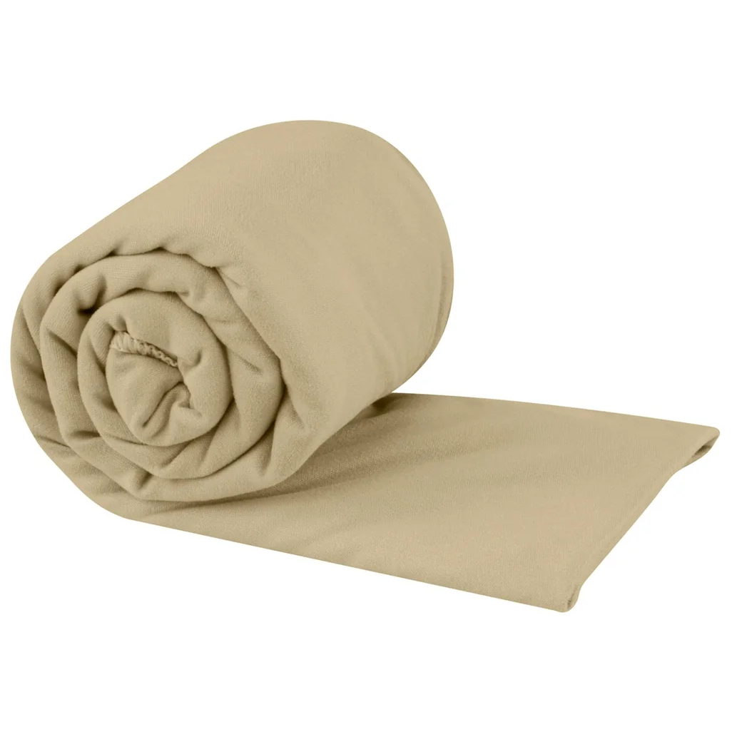 Prosop poliester Sea to Summit Dry+ Pocket Large, 120x60 cm, Desert