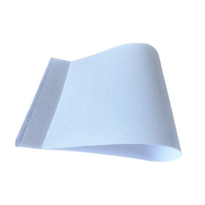 Fetru rigid 1.2mm 25X55cm, alb