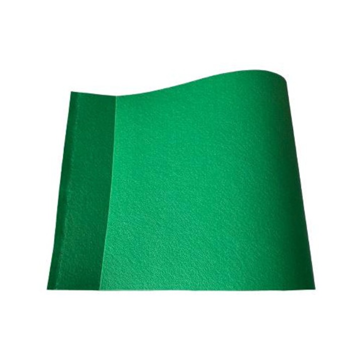 Fetru rigid 1.2mm 25X55cm, verde inchis