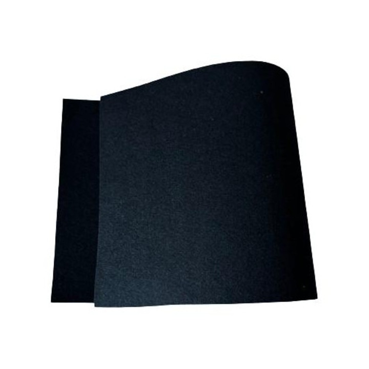 Fetru rigid 1.2mm 25X55cm, negru