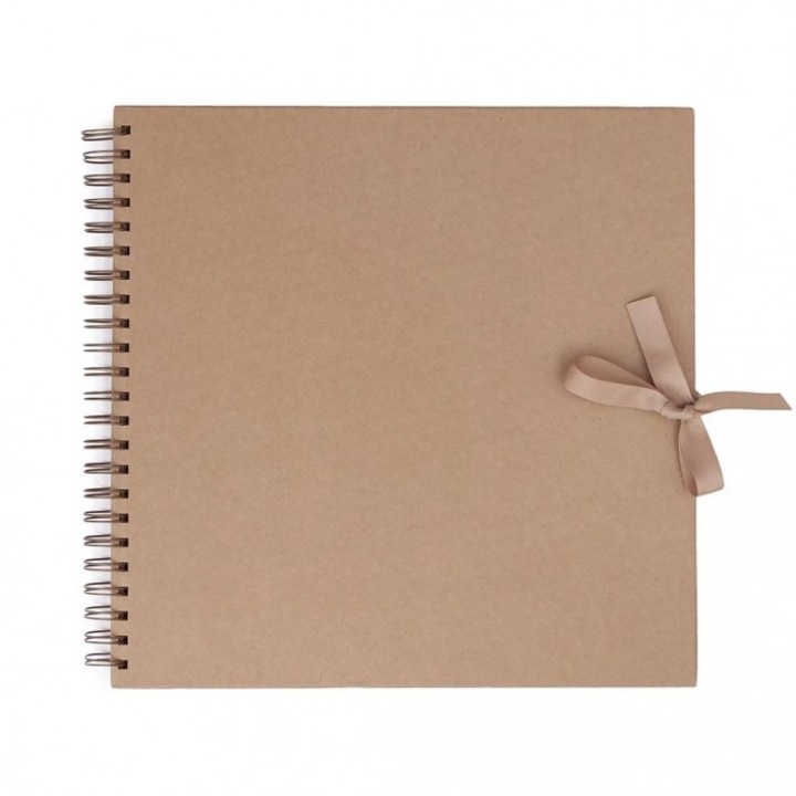 Album Foto DALPRINT, 40 Pagini, Hartie Kraft, Maro, 30.5x30.5cm