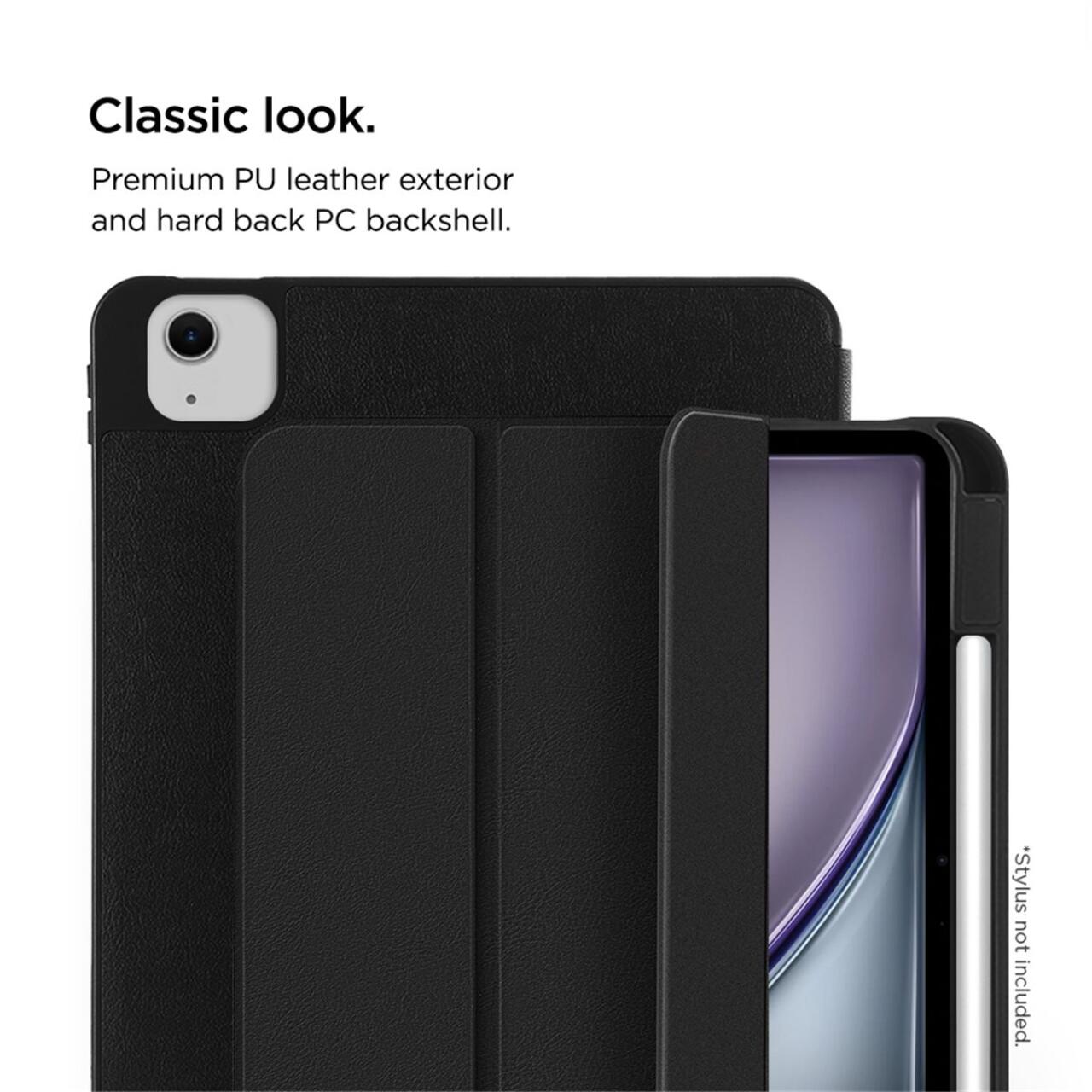 Husa Eiger Storm 250m Classic compatibila cu iPad Air 13(2024)/Pro 12.9 (2021)/(2022) Black