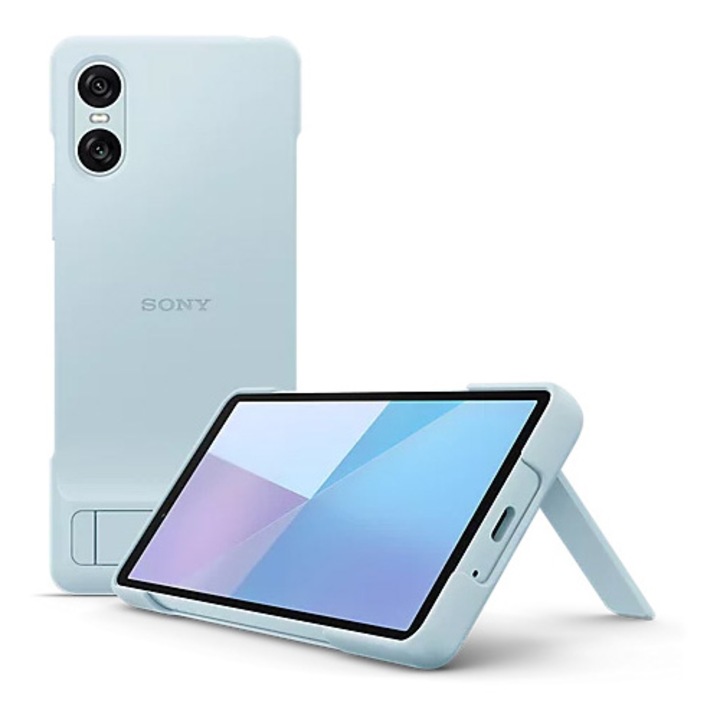 Предпазен калъф Sony със стойка за Xperia 10 VI, Син