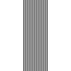 Rulou Exterior, Coloray, Dungi verticale alb-negru, Multicolor, 100x290 cm, de protectie, decorativ,010680480130100012232