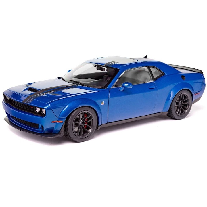 Macheta auto Dodge Challenger R/T SCART kék 2023, 1:18 Solido