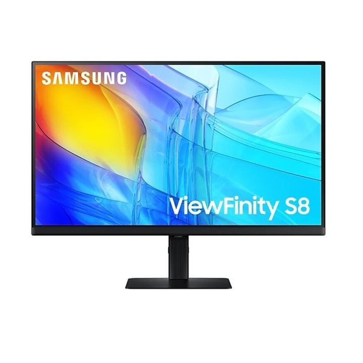 Samsung S80UD számítógép monitor 68,6 cm (27") 3840 x 2160 pixelek 4K Ultra HD LCD Fekete