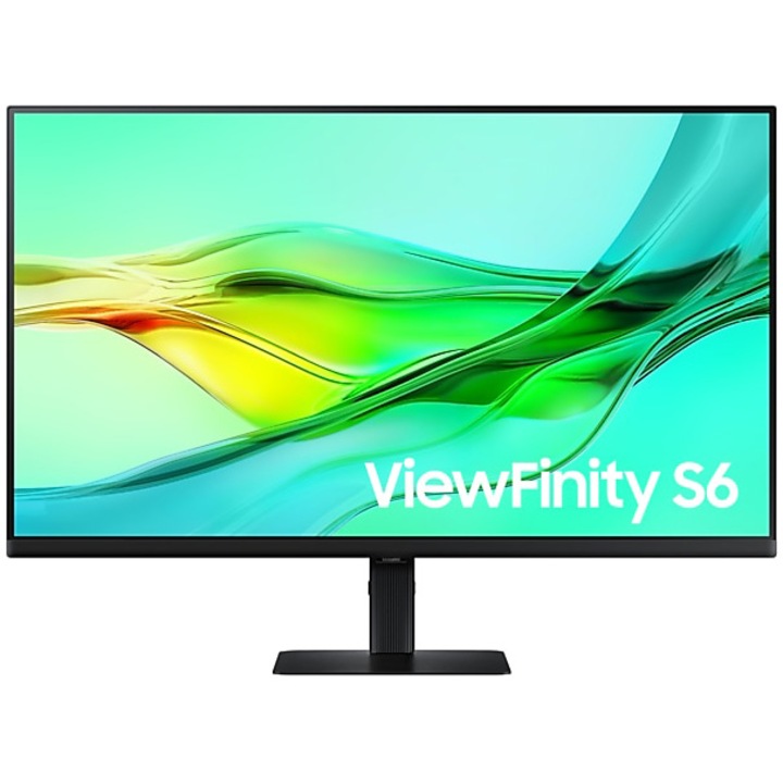 Monitor, IPS LED Samsung 32" LS32D600UAUXEN, QHD 2560 x 1440, HDMI, DisplayPort, Pivot, 100 Hz, 5 ms, fekete