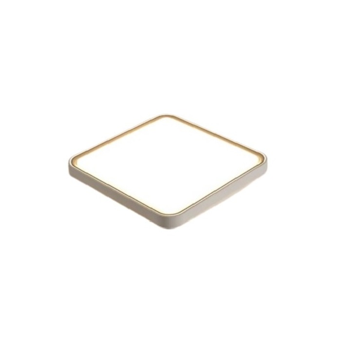 Plafoniera Luxfons, alb, led, 48cm x 5cm