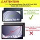Husa tableta, JESWO®, pentru Samsung Galaxy Tab A9 8.7" 2023, cu suport, Negru