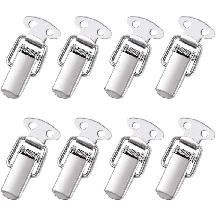 Zavor cu arc Enforose, din inox anti-rugina, pentru sertare si dulapuri, instalare usoara