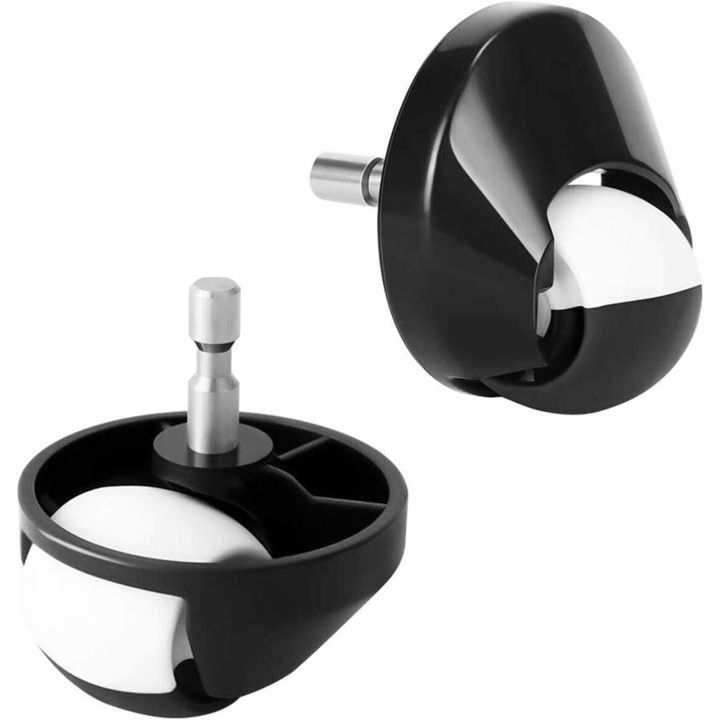 Set 2 roti de schimb pentru aspirator Enforose Roomba 500-900, usor de instalat, material rezistent