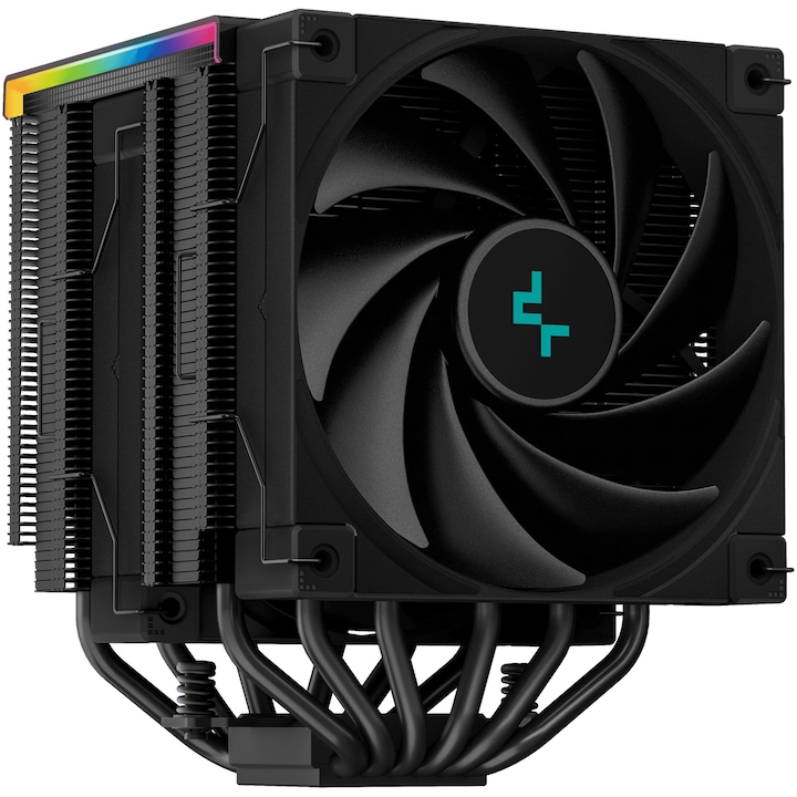 Охладител DeepCool "AK620 Digital" skt. Универсално въздушно охлаждане, 1x отдушник. 120 мм, 1850 об/мин, черен