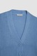 DeFacto, Cardigan crop cu decolteu in V, Albastru pastel, XS