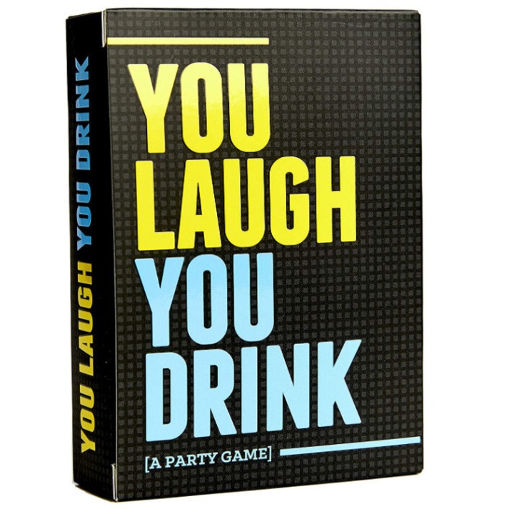 You Laugh You Drink, kemény magnak társasjáték, fekete