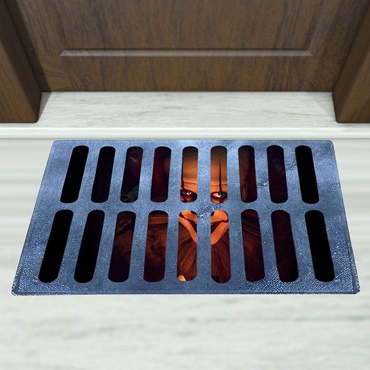 Előszőnyeg, vicces bohóc, csúszásmentes, foltálló, 40x60cm