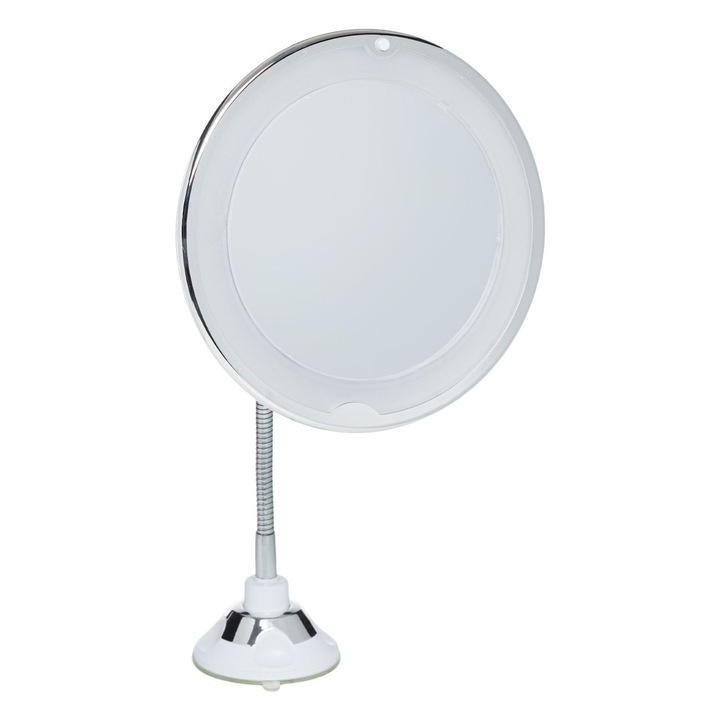 Увеличително огледало с 21 LED крушки 20 см