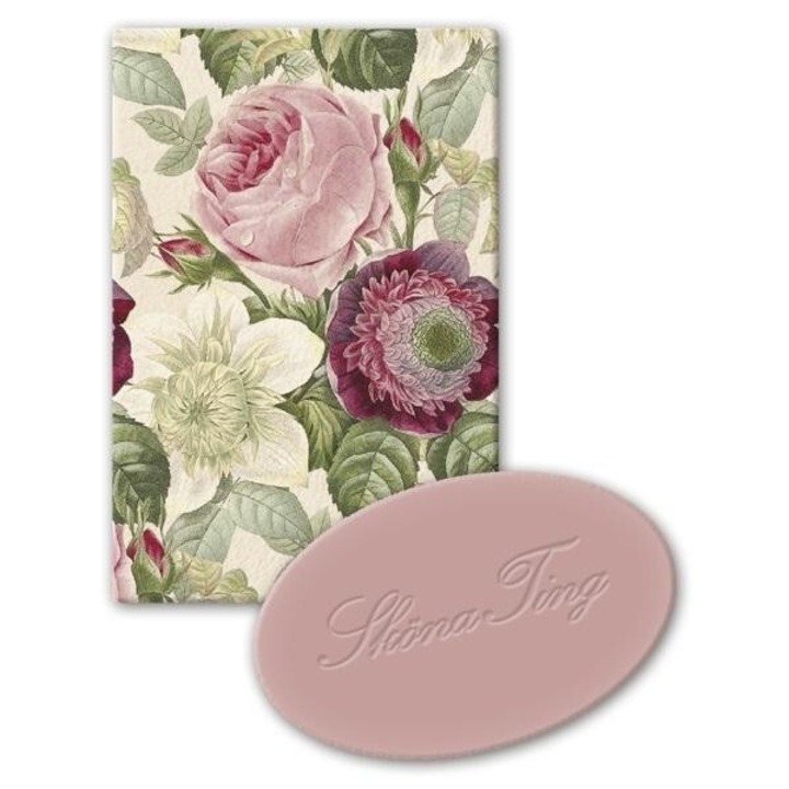 Sapun decorativ Skona Ting, aroma de trandafiri, 44x68mm, in cutie