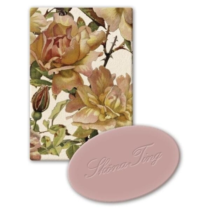 Декоративен сапун Skona Ting, аромат на рози, 42x68 мм