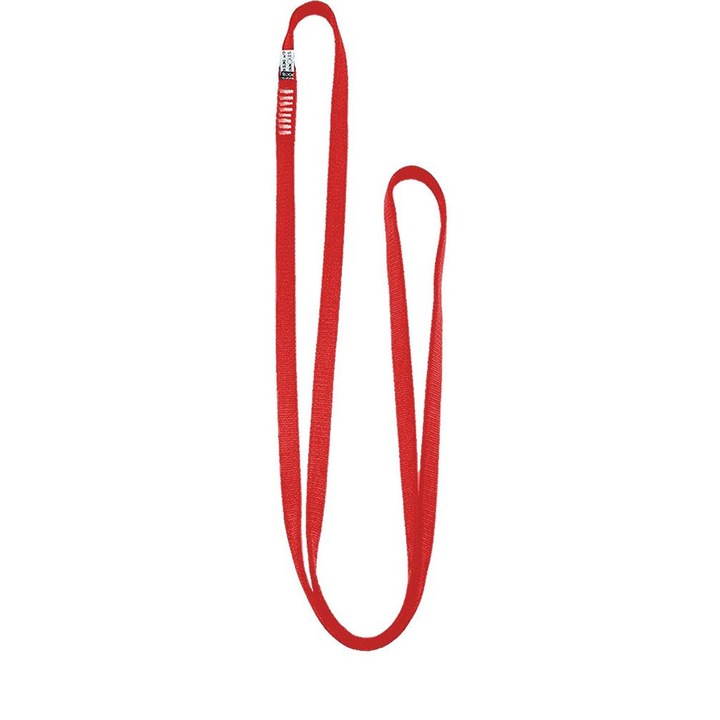 Rögzítő heveder Rock Empire Open Sling Work PAD, 20mm, 35kN, piros, 120cm