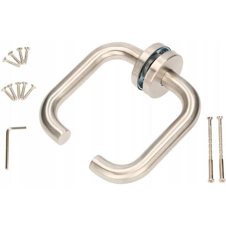 Maner usa Kotarbau, 140mm, inox, cu arc de intoarcere, forma de U, pentru interior/exterior