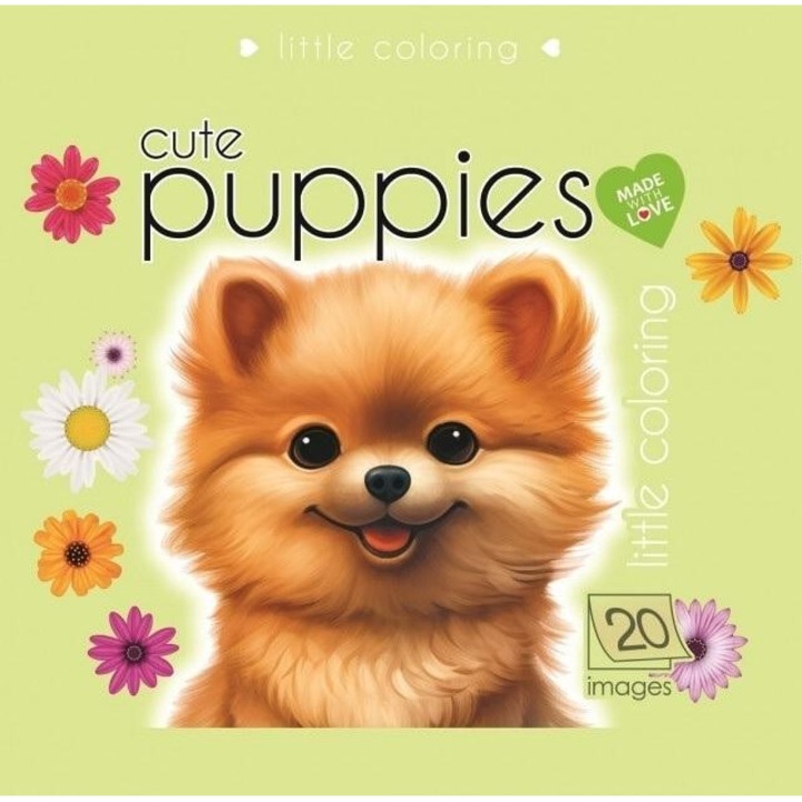 Színezőkönyv Fresh, 149x149mm, kemény borító, zöld, 6+ év