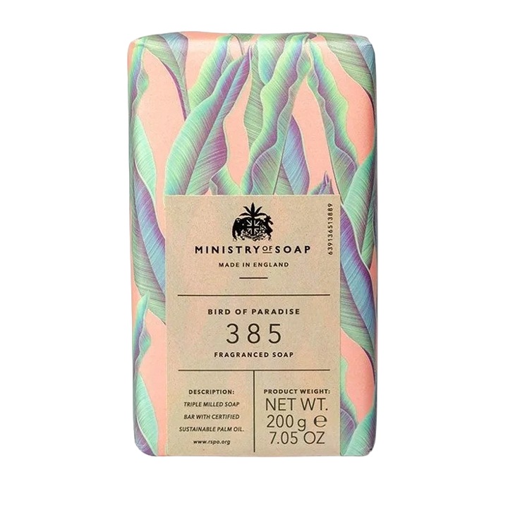 SOMERSET natúr szilárd szappan - Toiletry Ministry of Soap, Strelitzia, 200g