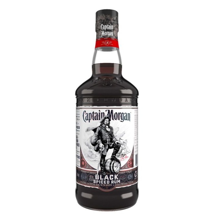 Rom Captain Morgan Black Spiced 1L
