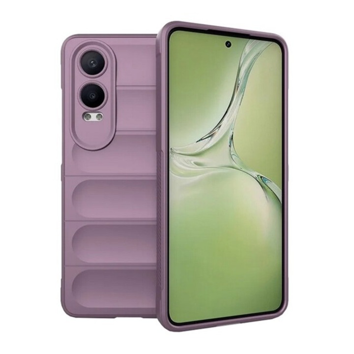 Gigapack szilikon mobiltelefon tok, ütésállóság, kameravédő, 3d, lila, kompatibilis: OnePlus Nord CE 4 Lite