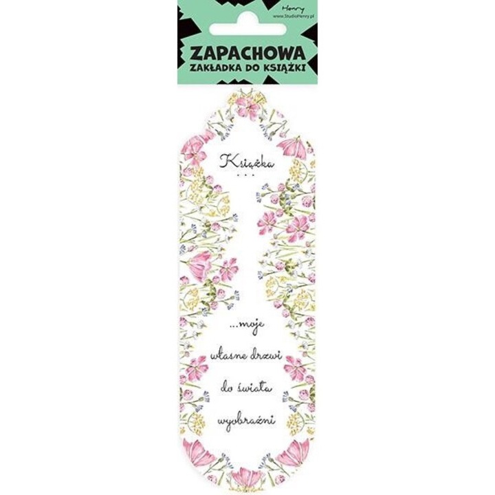 Semn de carte parfumat Henry, Polne Kwiaty, 5.5x16.5cm