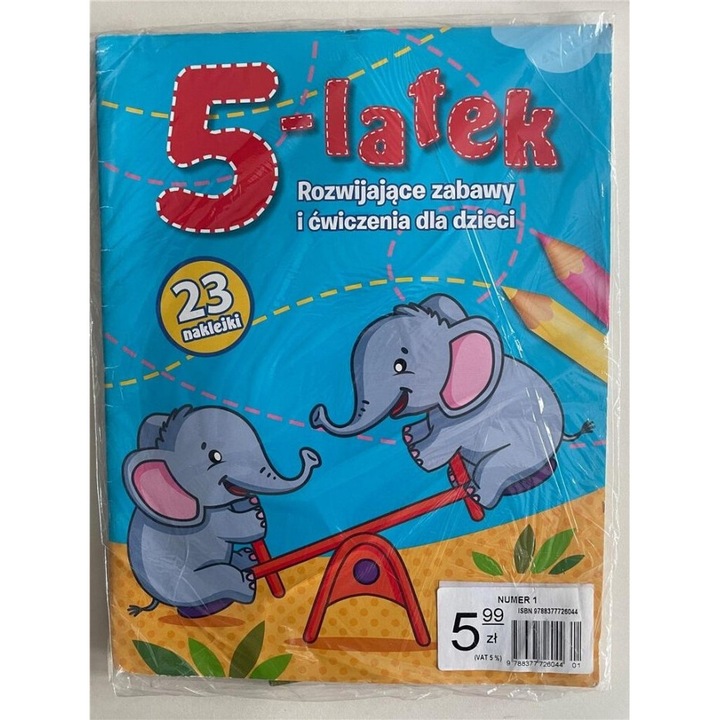 Pachet 5-latek + coloramka MIX, praca zbiorowa, O-press