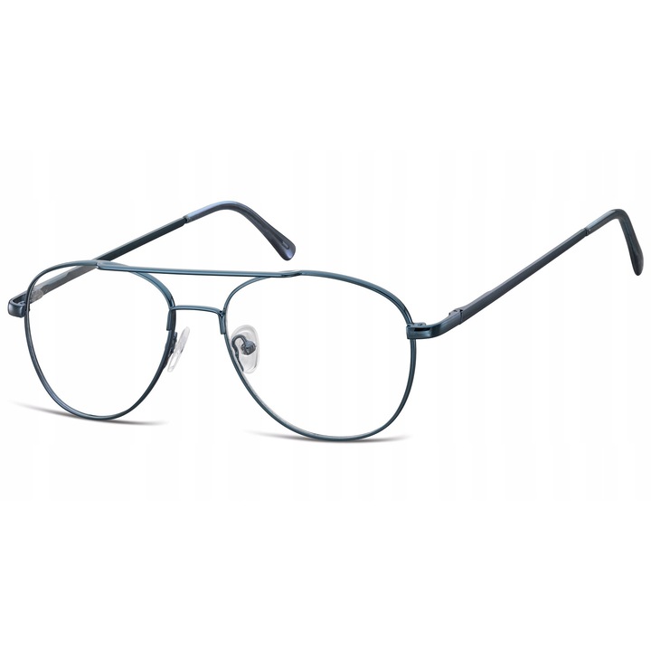 Ochelari de vedere pentru copii Montana MK3-44C, pilot, flexibili, posibilitate de schimbare lentile, albastru inchis, 11x3.8cm