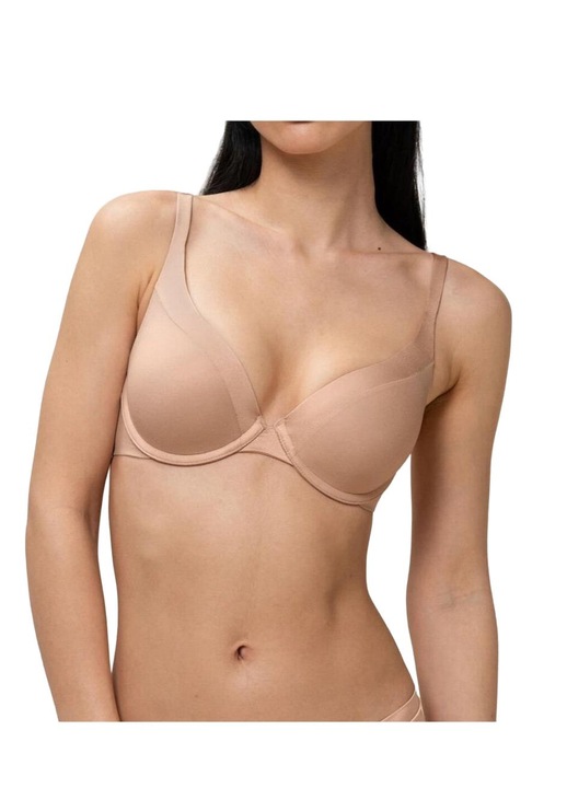 Melltartó, Triumph, poliamid/poliészter, bézs