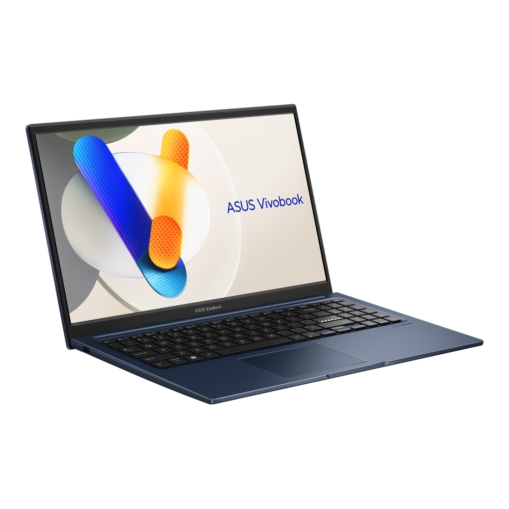 Laptop Asus Vivobook X1504VA-BQ2947, X1504VA-BQ2947, 15.6", Intel Core 5 120U (10-core), Intel Iris Xe Graphics, 16GB 3200MHz (1x 8GB onboard) DDR4, Albastru
