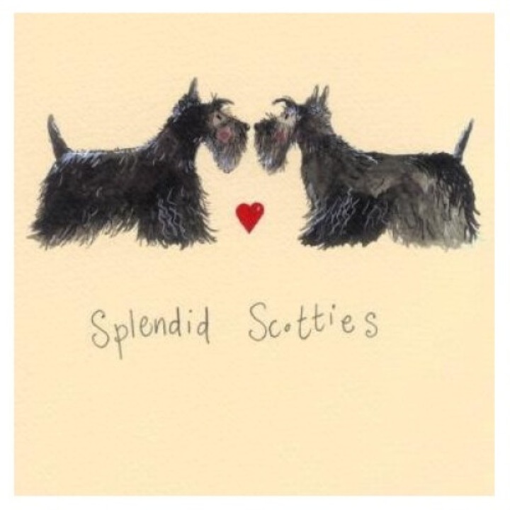 Поставка за чаша Alex Clark, Териер, ламинирана, 10x10см