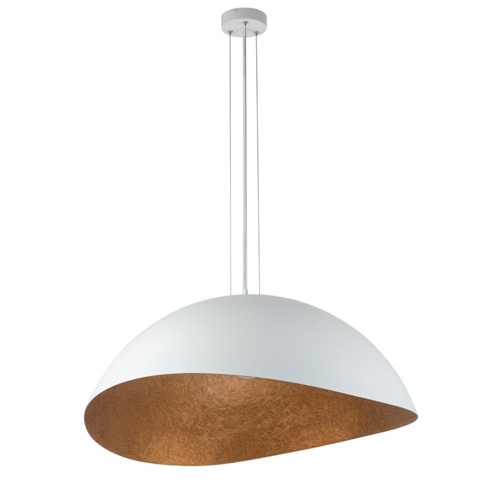 Пендел Solaris, бял/кафяв, 1 x E27 max 15W Led, стомана, 69x97cm, E27