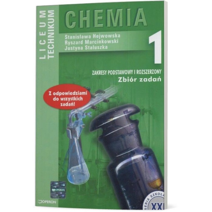 Chemia zbior zadan klasa 1, Justyna Staluszka, Ryszard Marcinkowski, Stanislawa Hejwowska, 2011