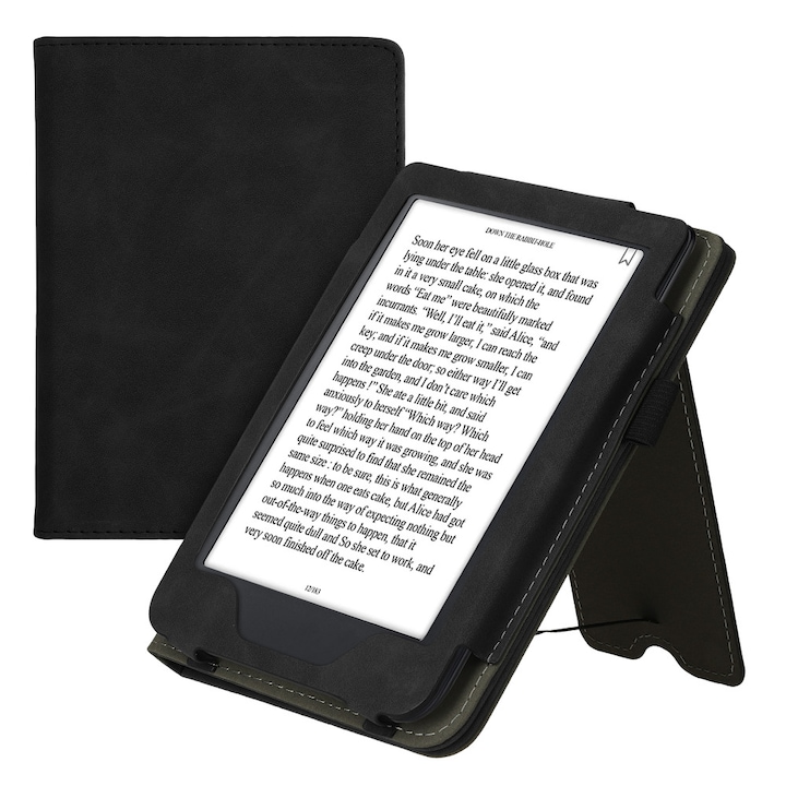 ΠΠ°Π»ΡΡ Kwmobile Π·Π° Kobo Clara 2E, ΡΠ΅ΡΠ΅Π½, Π΅ΠΊΠΎ ΠΊΠΎΠΆΠ°, KWM000017NR008C
