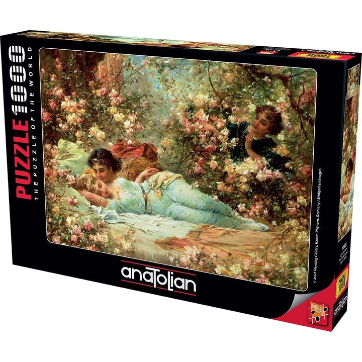 Пъзел, Anatolian, Беседка от рози, 1000 части