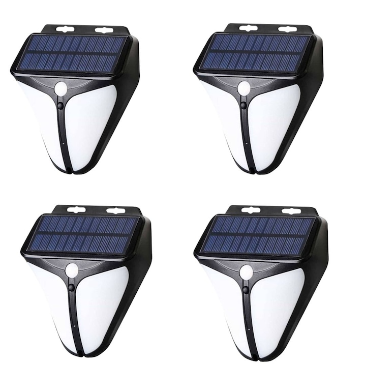 Комплект 4 соларни лампи SUPERFIRE FF11-F, 6W, 280lm, 1500mAh