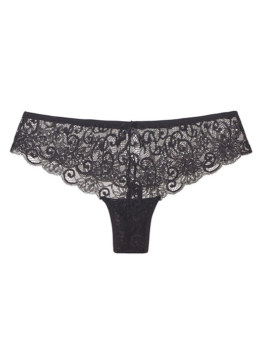 Chiloti dantela, negru