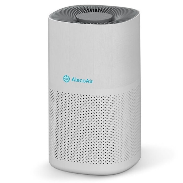 Пречиствател на въздух AlecoAir P45 SILK, Wi-Fi, UV-C лампа, True HEPA филтър и активен въглен, йонизираща функция