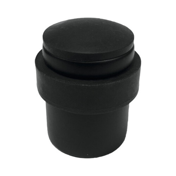 Opritor De Usa Fix Cu Prindere In Perete Ø33x41mm Otel, Negru