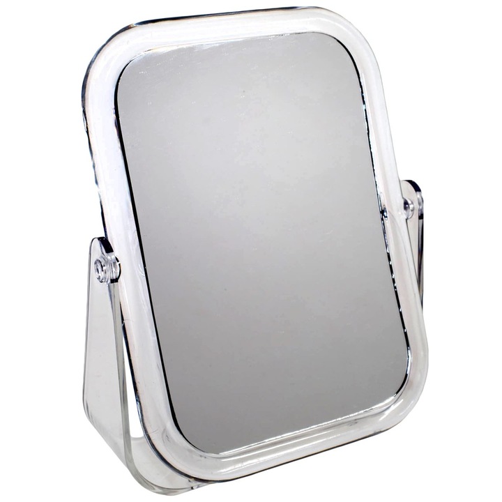 Oglinda Masa, Model Dubla, Culoare Transparenta, 18.3cm, Marire x2