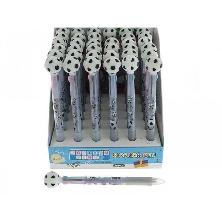 Adar többszínű golyóstoll készlet, 36 darab, 160x175mm