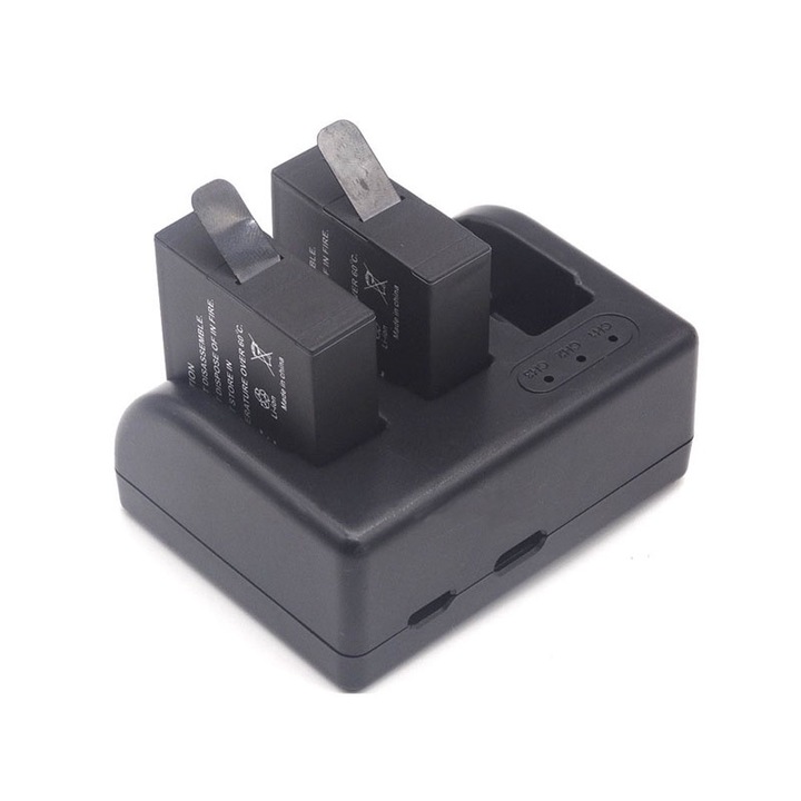 Зарядно устройство с 3 слота за GoPro Hero 5 Hero 6 Hero 7 Hero 8 Black