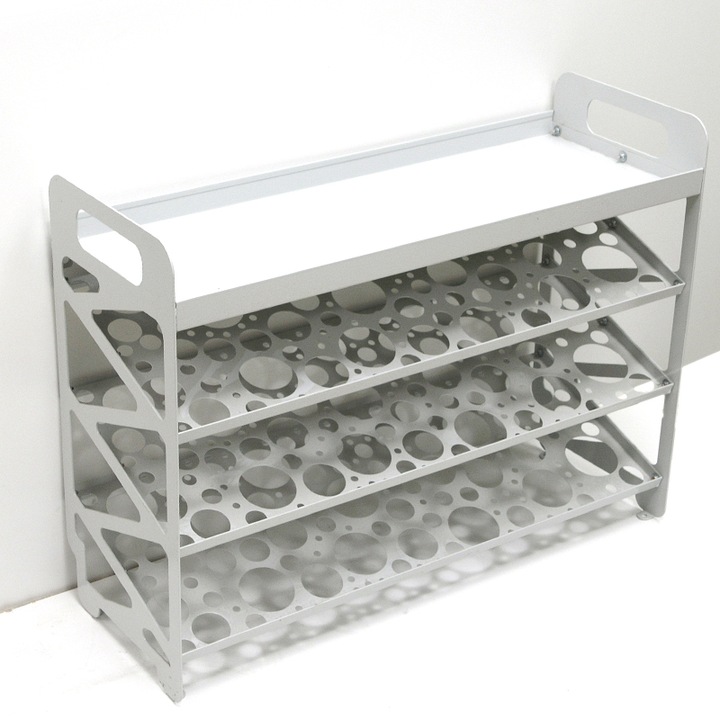 Raft decorativ metalic modular demontabil