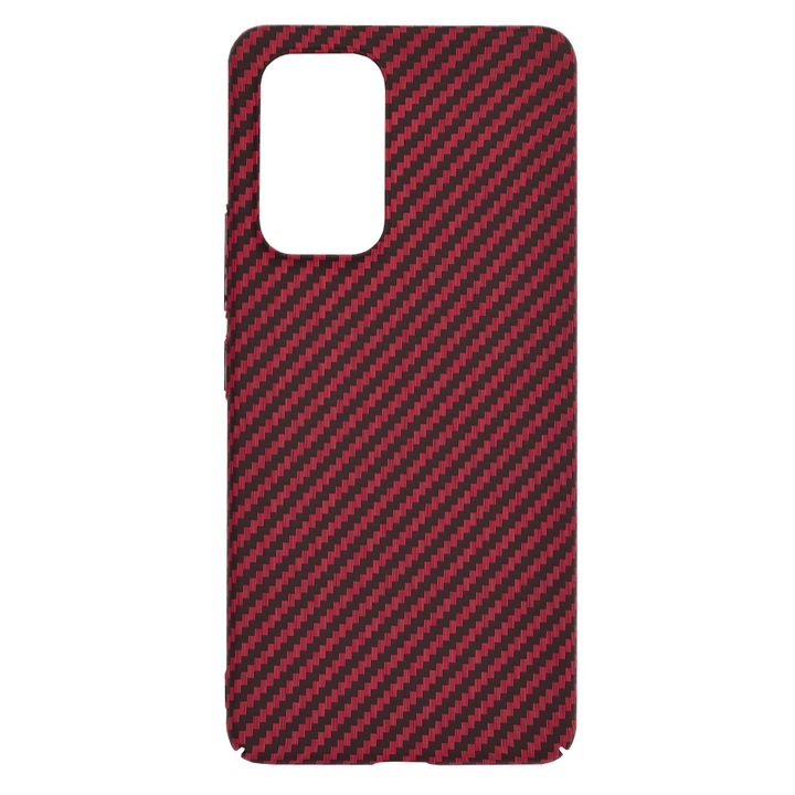 Husa pentru Motorola Moto G32, Carbonite FiberShell, G72, Policarbonat, Red